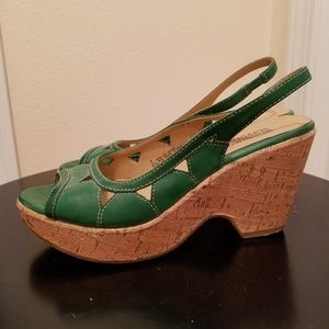 Green Sandals